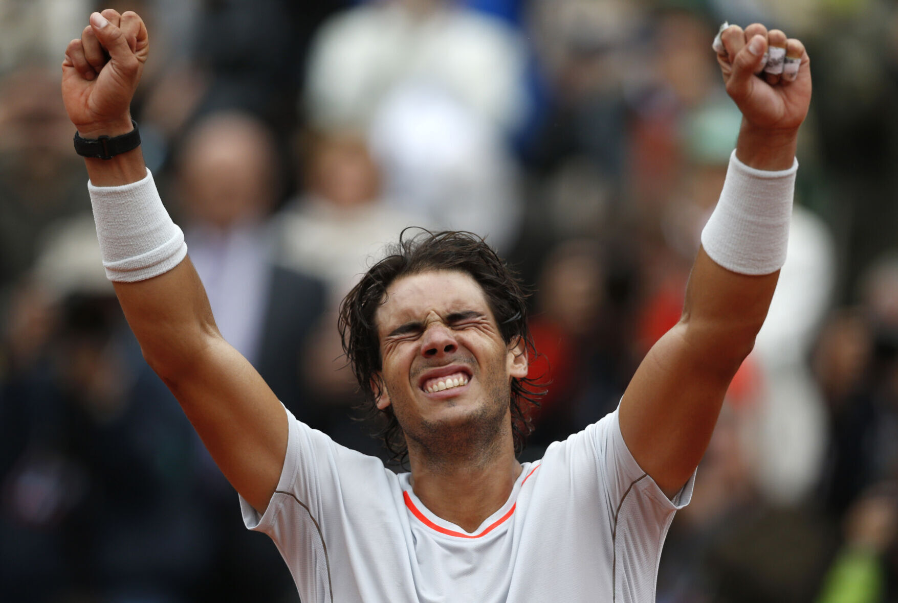 2013: Rafael Nadal becomes first man to win 8 titles at same Grand Slam tournament